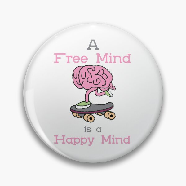 Item preview, A Free Mind Is A Happy Mind designed and sold by Avrostore.