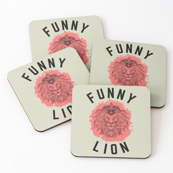Item preview, Funny Lion  designed and sold by ChachiArts.