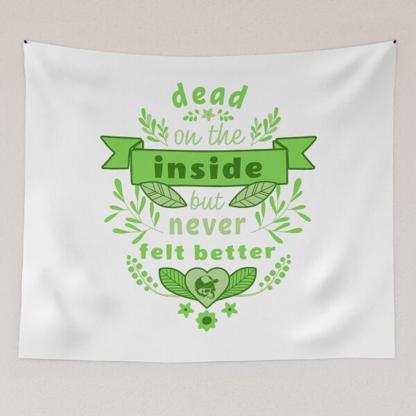 Item preview, Dead on the Inside, Never Felt Better Fun T-Shirt designed and sold by The-Dark-Art.