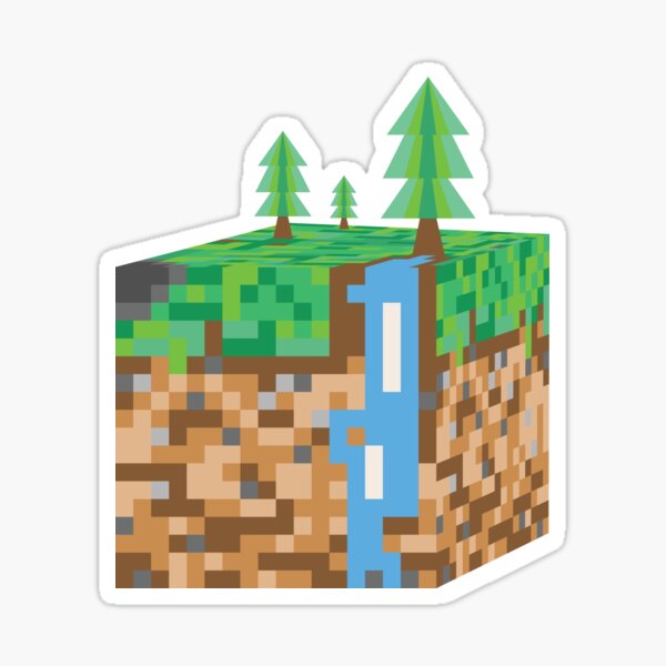 Google Chrome pixel art Minecraft Map