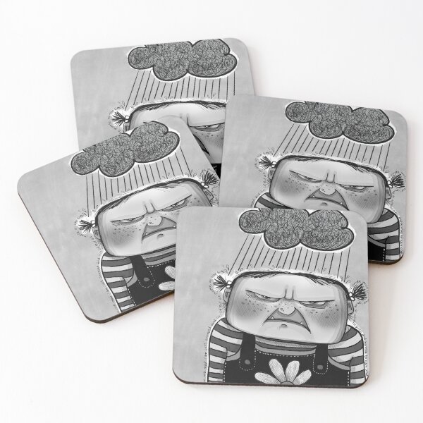 Item preview, Moody girl designed and sold by Lone Jensen.