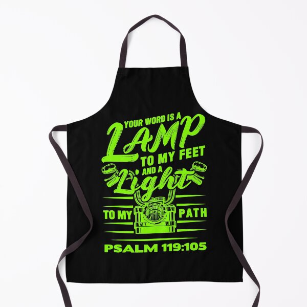 Item preview, Psalm 119:105 Your Word Is A Lamp To My Feet And A Light To My Path designed and sold by plushism.