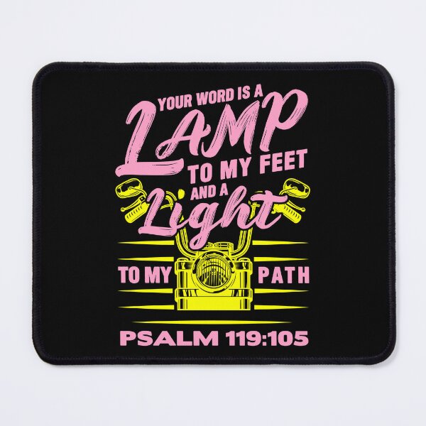 Item preview, Psalm 119:105 Your Word Is A Lamp To My Feet And A Light To My Path designed and sold by plushism.