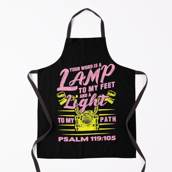 Item preview, Psalm 119:105 Your Word Is A Lamp To My Feet And A Light To My Path designed and sold by plushism.