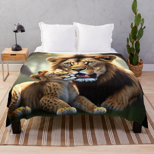 Item preview, Lion king and his son designed and sold by sweetiejojo.