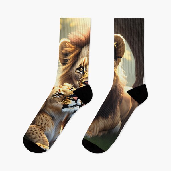 Item preview, Lion king and his son designed and sold by sweetiejojo.