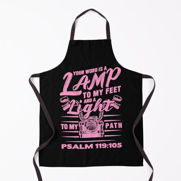 Item preview, Psalm 119:105 Your Word Is A Lamp To My Feet And A Light To My Path designed and sold by plushism.