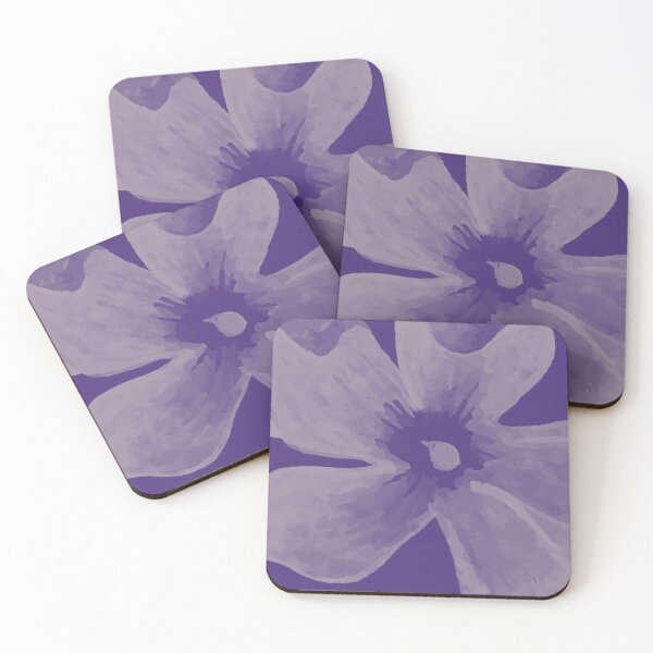 Aperçu de l'œuvre Fleur mauve créée et vendue par Rectoryprint.