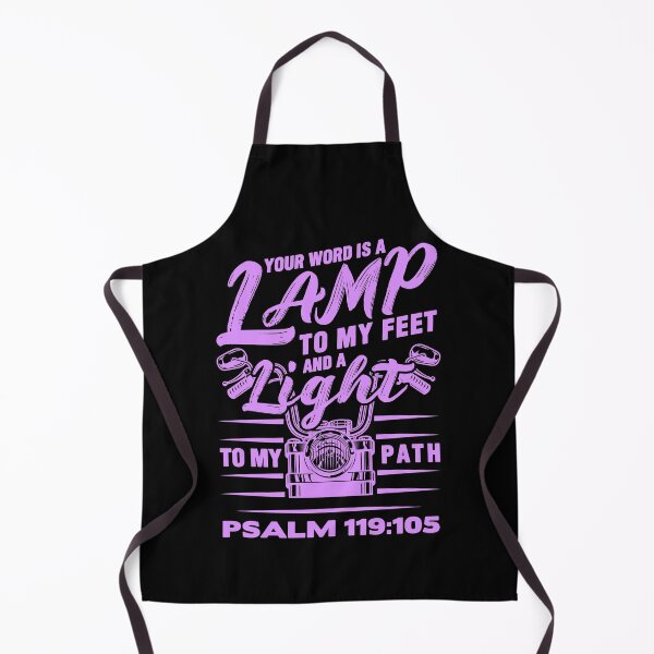 Item preview, Psalm 119:105 Your Word Is A Lamp To My Feet And A Light To My Path designed and sold by plushism.