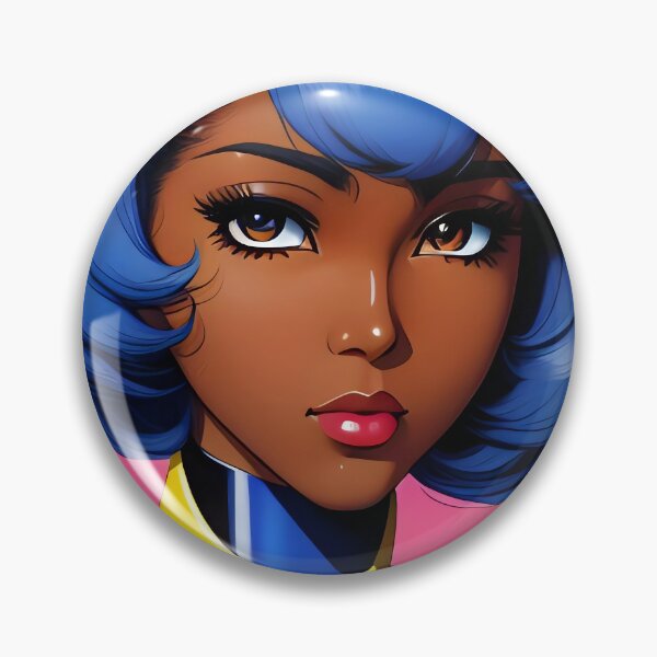 Item preview, Bubble Gworl | Black Anime Girl designed and sold by blackanimemecca.