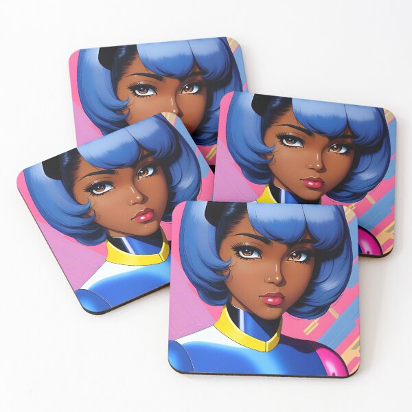 Item preview, Bubble Gworl | Black Anime Girl designed and sold by blackanimemecca.
