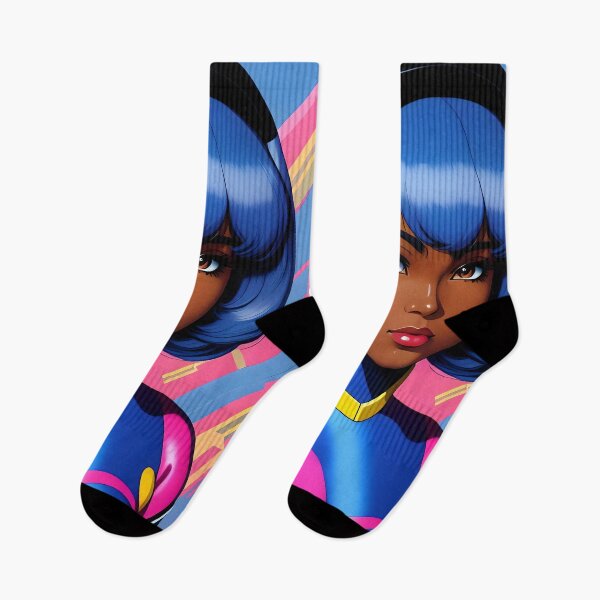 Item preview, Bubble Gworl | Black Anime Girl designed and sold by blackanimemecca.