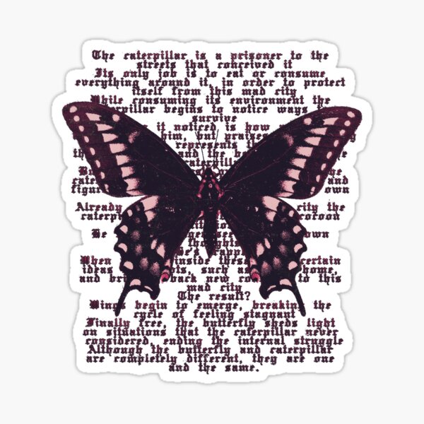 butterfly Sticker