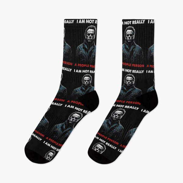 Item preview, I Am Not Really A People Person - Scary Horror Halloween Haddonfield Illinois | Horror Movie Addict designed and sold by MadeByRobots.