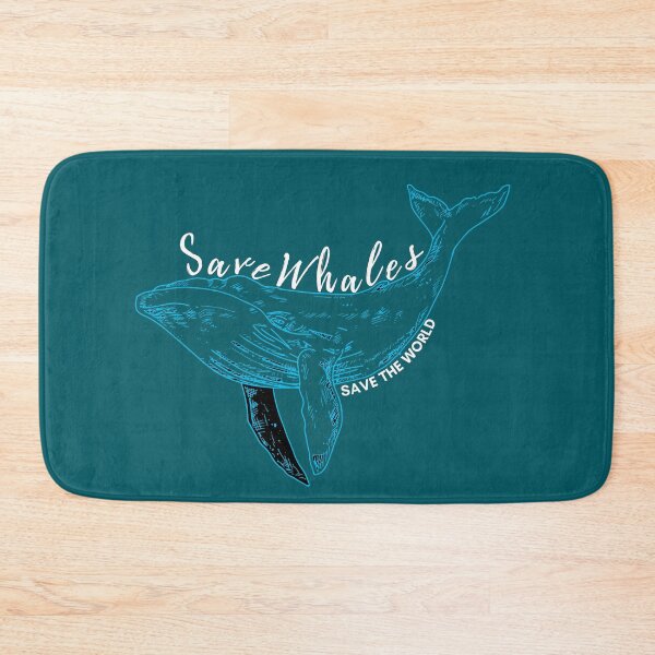 Item preview, Save whales, a design campaign to help save whales designed and sold by Billion-design.