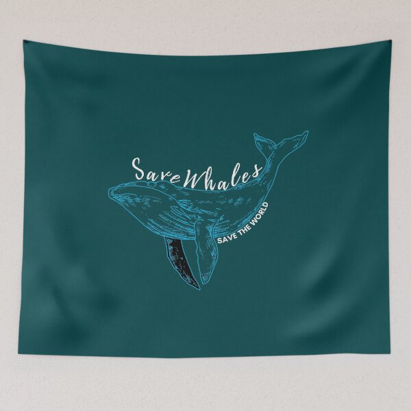 Item preview, Save whales, a design campaign to help save whales designed and sold by Billion-design.