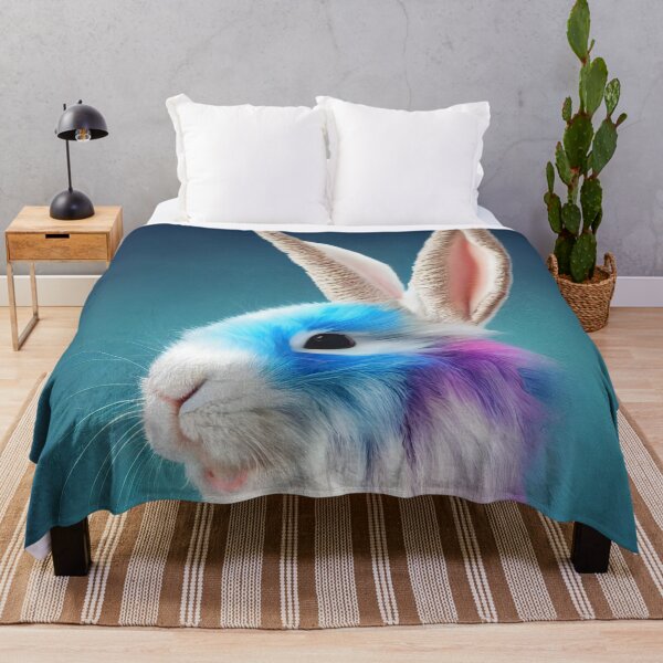 Item preview, Lisa the velvet paw, little colorful sweet rabbit designed and sold by Pixelboys.