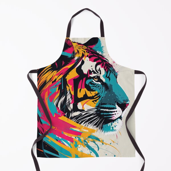 Item preview, Pop Art Portrait of a Tiger designed and sold by M0thergoose.