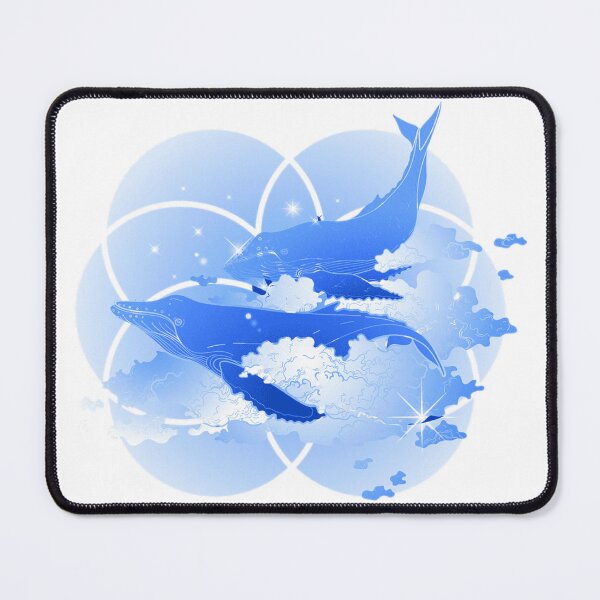 Item preview, Humpback Whales swimming in the Tropical Ocean. designed and sold by DAEWI PARK.