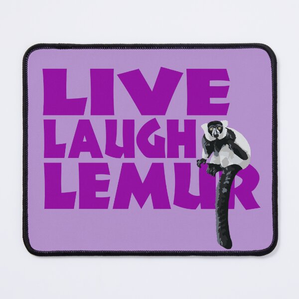Item preview, Live laugh Lemur designed and sold by GeoCreate.
