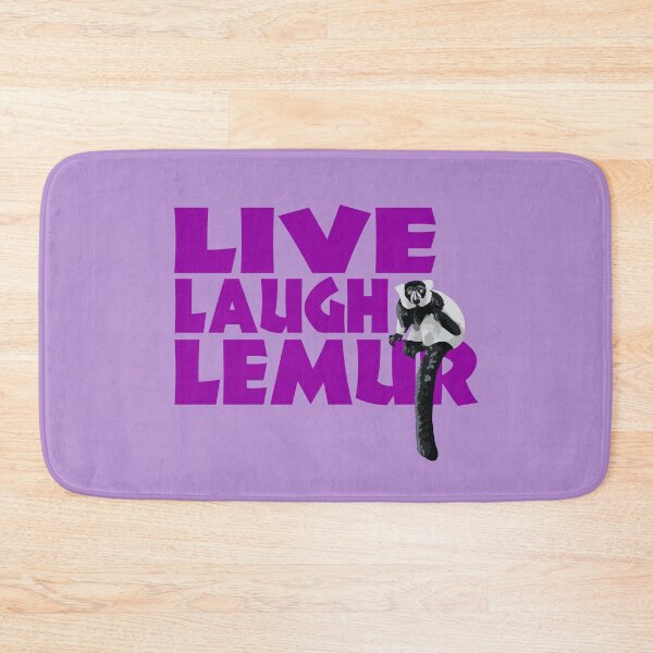 Item preview, Live laugh Lemur designed and sold by GeoCreate.