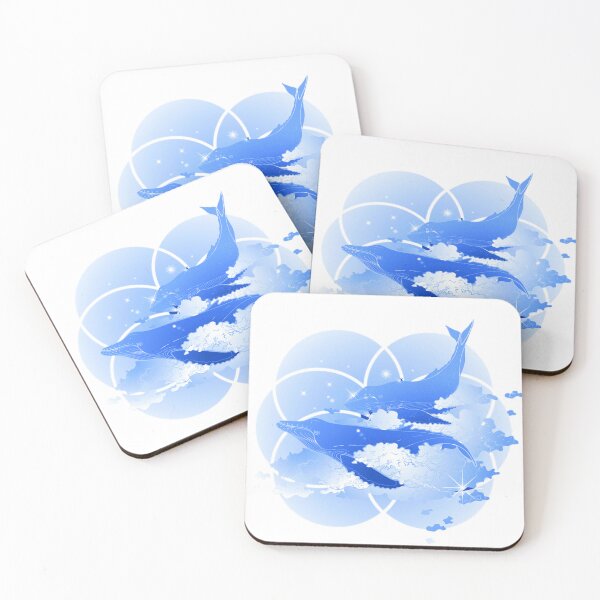 Item preview, Humpback Whales swimming in the Tropical Ocean. designed and sold by DAEWI PARK.