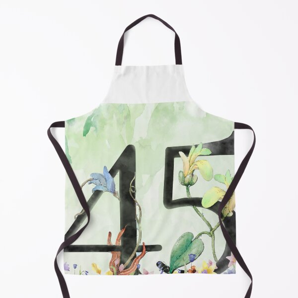 Item preview, Floral Numbers - Number 45 designed and sold by MindAsylum.