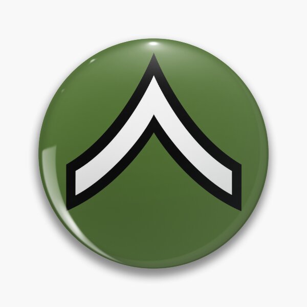 Item preview, Enlisted Rank - Private designed and sold by AreaStickers.