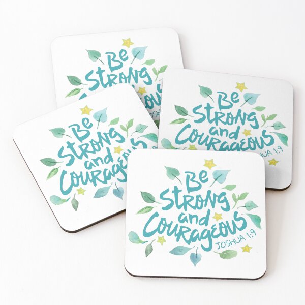 Item preview, Be Strong And Courageous designed and sold by amazingjoy.