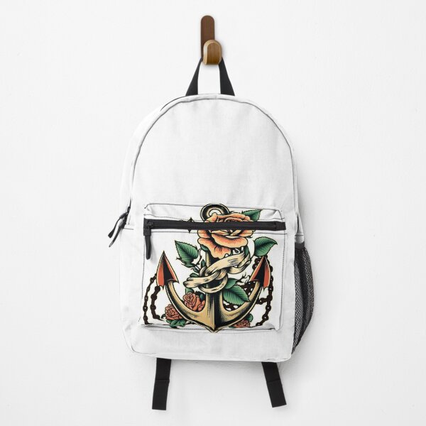 Item preview, Anchor with Rose old school tattoo designed and sold by urban-warriors.