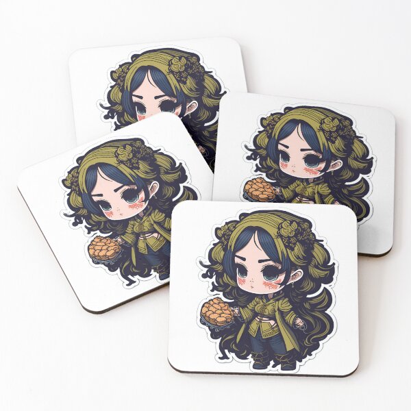 Item preview, Natural Charm: An Isometric Sticker of a Vietnamese Beauty in ao dai designed and sold by RedArtG09.