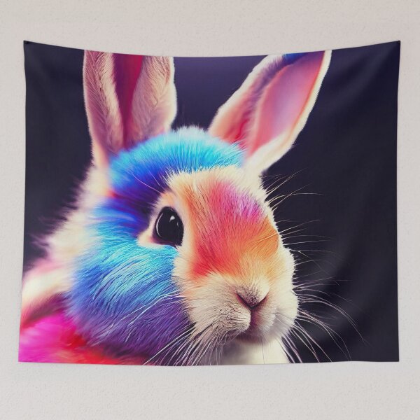 Item preview, Blinky, the colorful sweet rabbit lady designed and sold by Pixelboys.