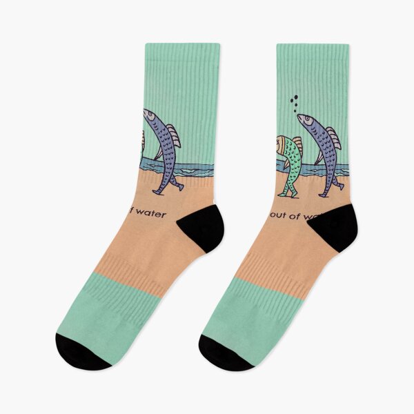 Item preview, Like a fish out of water designed and sold by GreissDesign.