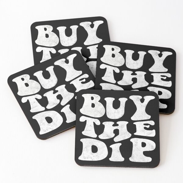 Item preview, Kopie von Kopie von Buy the dip! retro white designed and sold by Line2Rhyme.