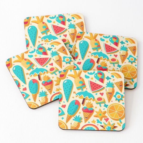 Item preview, I Scream, You Scream: A Sweet and Colorful Ice Cream Pattern! designed and sold by GraphicTeesCo-.