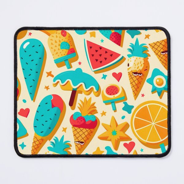 Item preview, I Scream, You Scream: A Sweet and Colorful Ice Cream Pattern! designed and sold by GraphicTeesCo-.