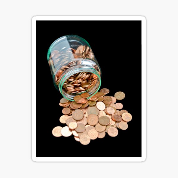 Little money Sticker