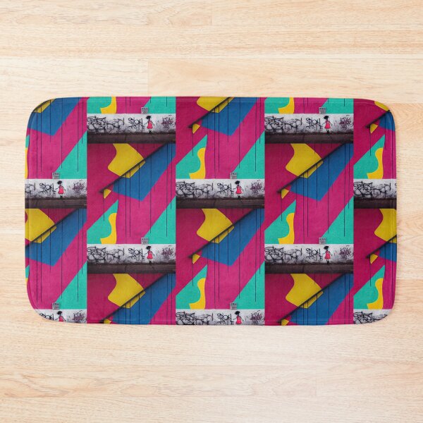 Item preview, Reflective abstract/characters on urban graffiti designed and sold by Piotrek0001.