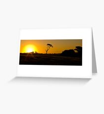 Phillip Island Sunset Greeting Card
