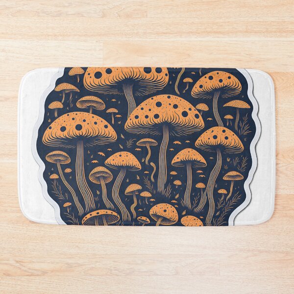 Item preview, Retro Fairy Mushroom Sticker Design Fractal Mushroom Illustration Colourful Shades Artwork Highly Detailed Clean Design designed and sold by RedArtG09.