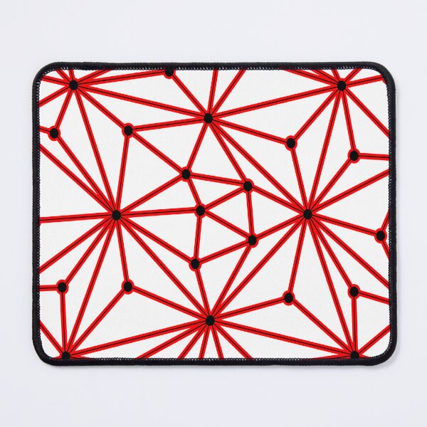 Item preview, Abstract geometric pattern - red. designed and sold by K.S ART.