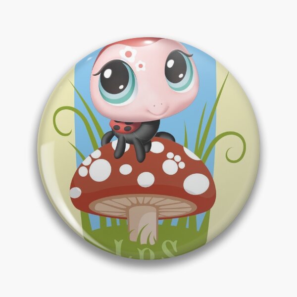 Item preview, littlest pet shop ladybird designed and sold by mcsaladboy.
