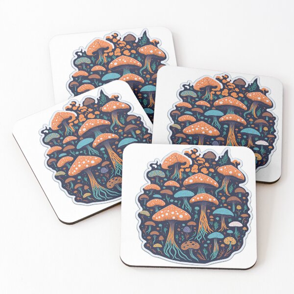 Item preview, Beauty Fairy Mushroom Sticker Clean Vector Illustration Photorealistic Mushroom Art Retro Mushroom Vector Design designed and sold by RedArtG09.