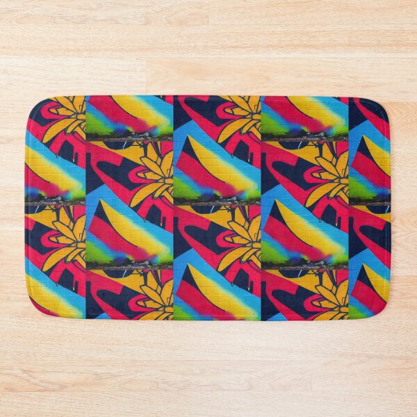 Item preview, Reflective abstract/characters on urban graffiti designed and sold by Piotrek0001.