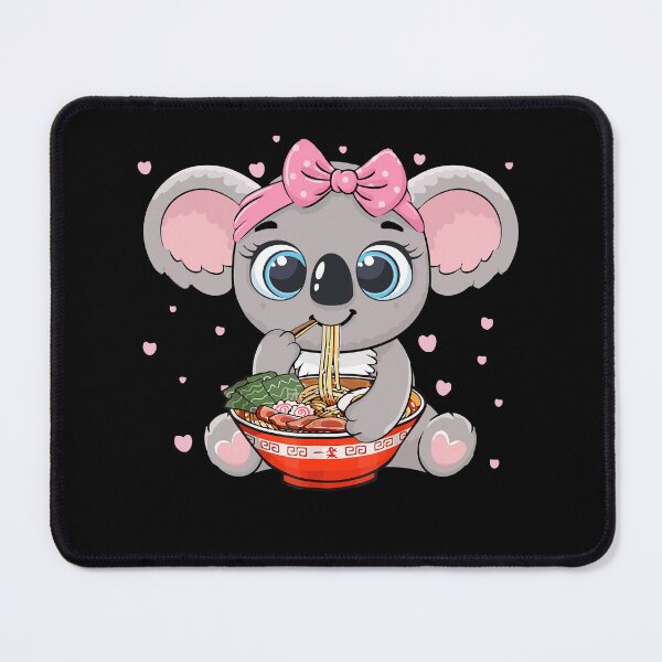 Item preview, Cute Koala Eating Ramen Noodle Kawaii  designed and sold by Africanob.