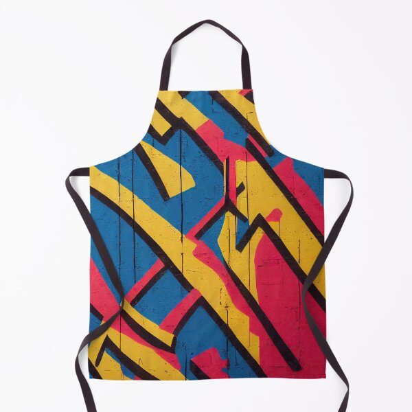 Item preview, Reflective abstract/characters on urban graffiti designed and sold by Piotrek0001.