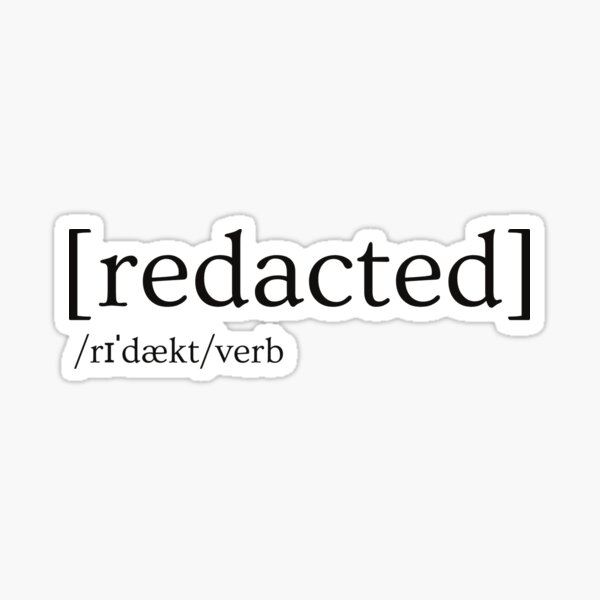 Item preview, Redacted designed and sold by tnA-Merc.