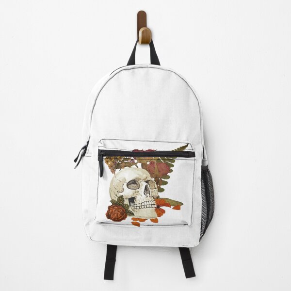 Item preview, skull with dried flowers designed and sold by Dominika Bednarska.