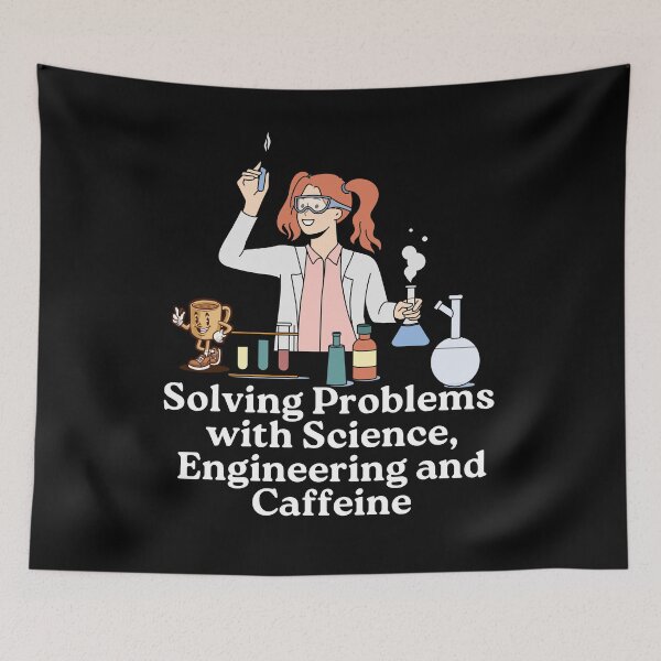 Item preview, Science Engineering And Caffeine designed and sold by SunfullyYours.