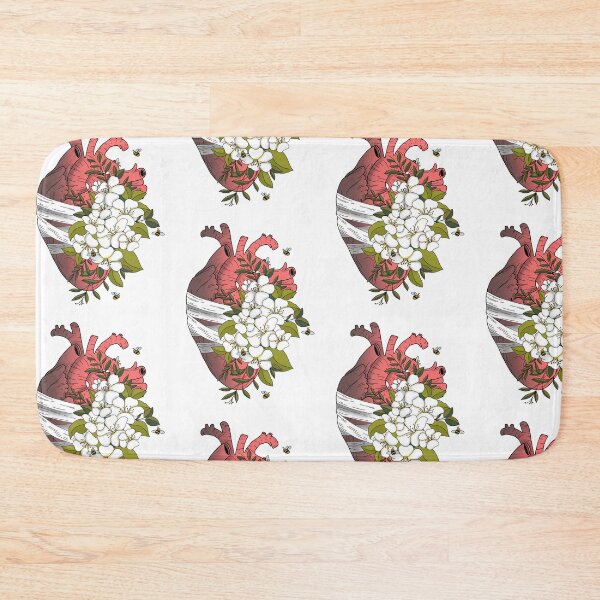 Item preview, floral heart designed and sold by sanowerrr.